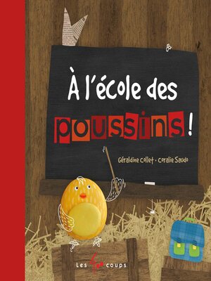 cover image of À l'école des poussins